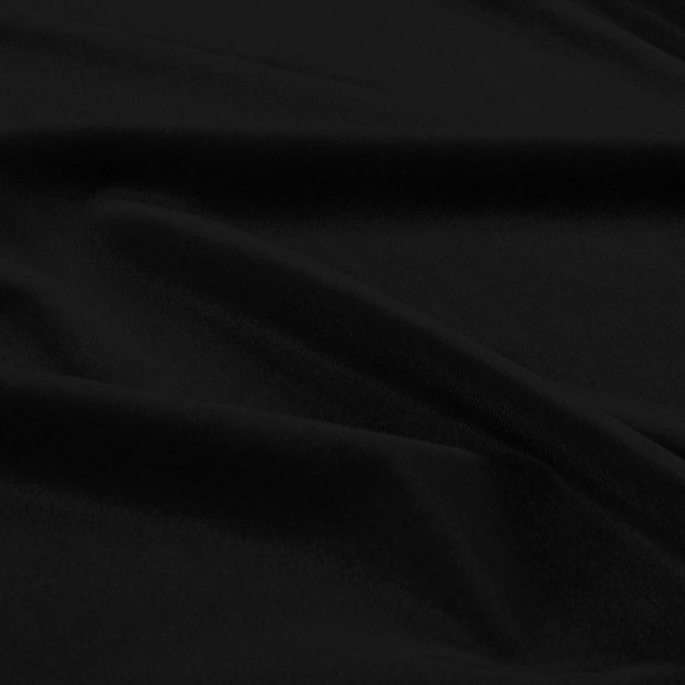 Nicky velours fabric Unicolour Black