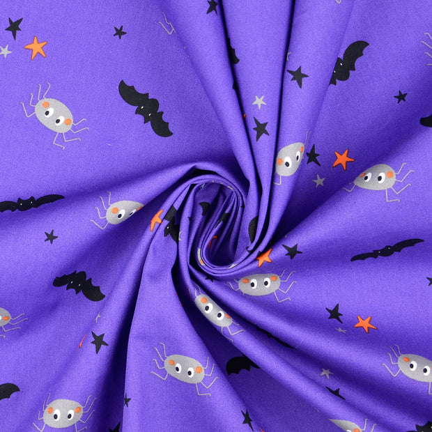  fabric Lila printed 