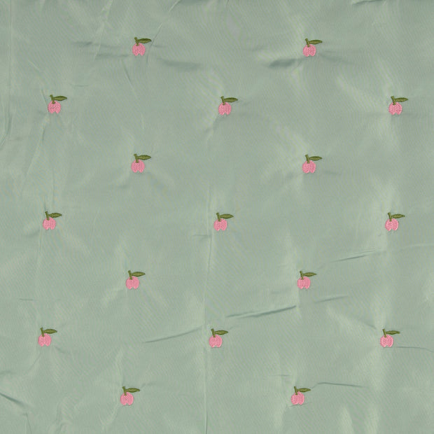 Woven Polyester fabric Fruits Mint