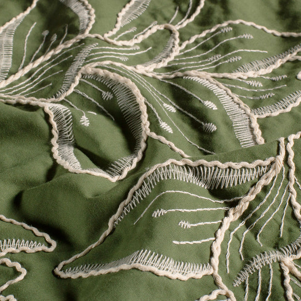 Voile fabric Flowers 