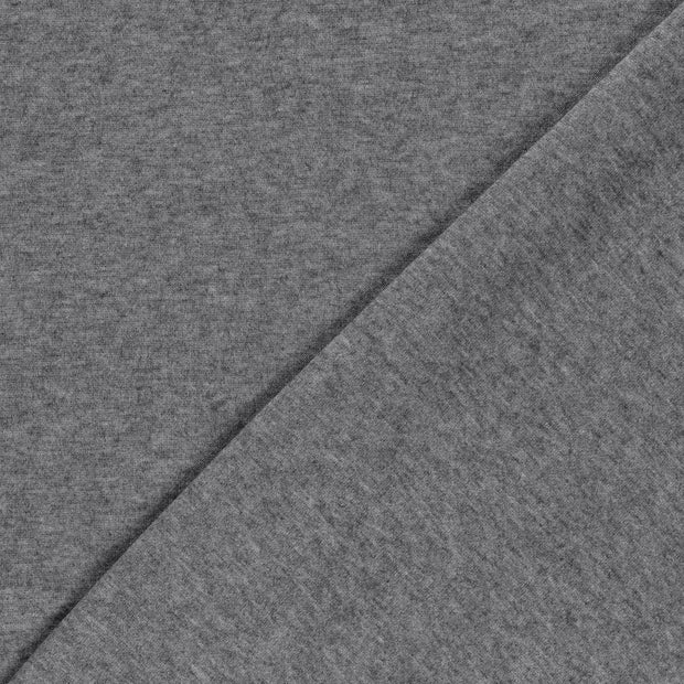 Heavy Knit stof Melange brushed 