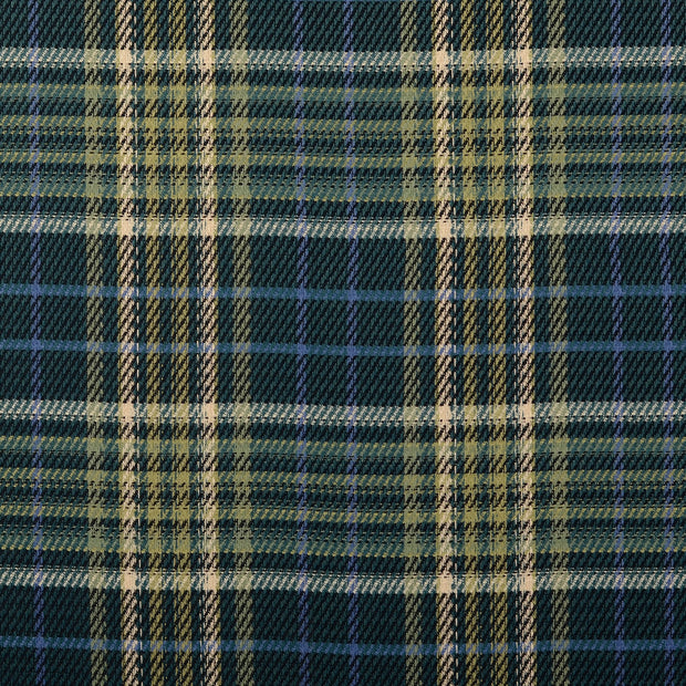 Popeline de Viscose tissu Carreaux Vert