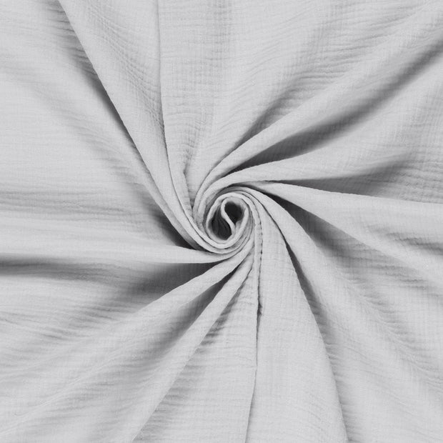 Muslin fabric Light Grey 