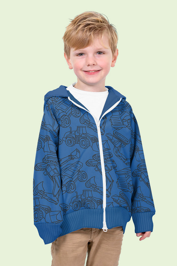 Softshell fabric Cobalt soft 
