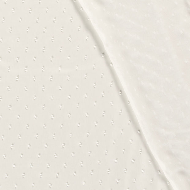Chiffon fabric Unicolour dobby 
