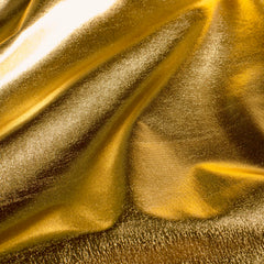Lamé Foliendruck Uni Gold