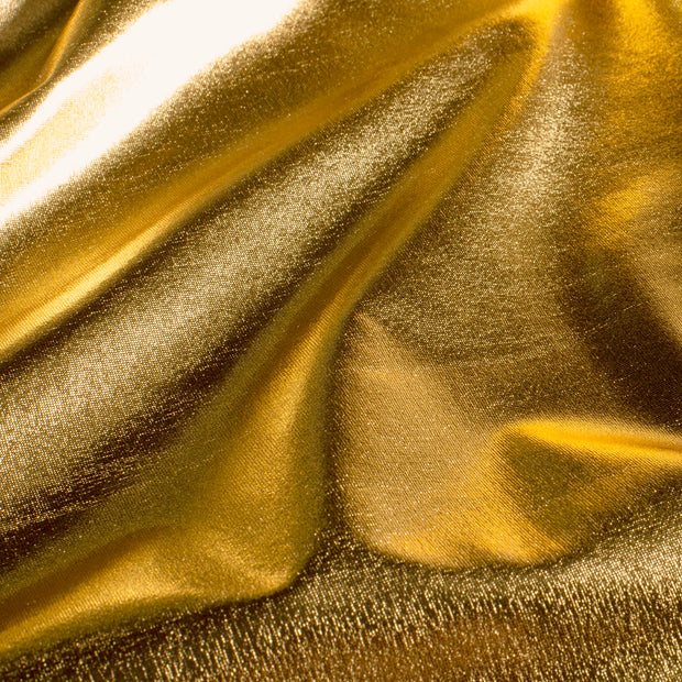 Lamé fabric Unicolour Gold