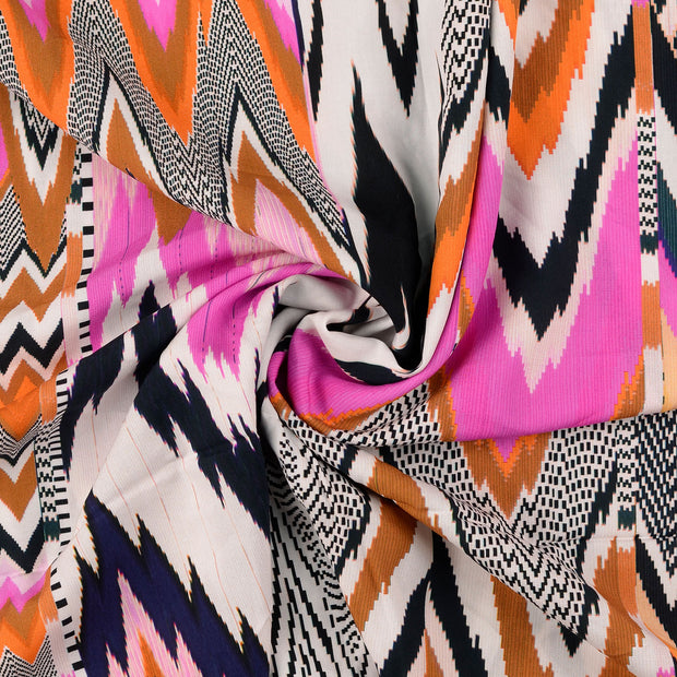 Viscose Poplin fabric Multicolor 