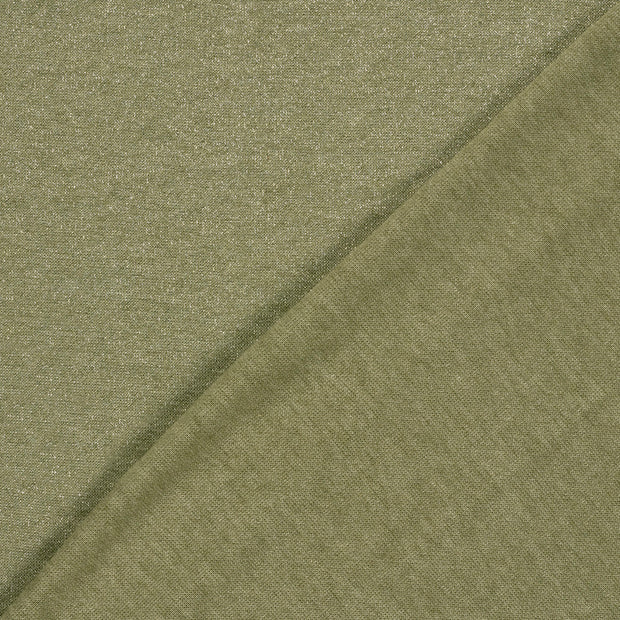 Heavy Knit fabrik Melange Lurex 