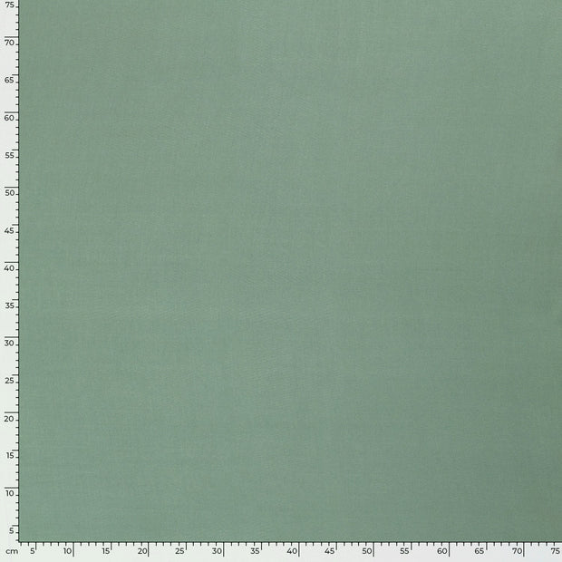Viscose Poplin stof Effen Donker mint
