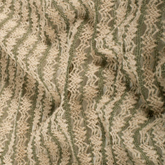 Lace Stripes Green