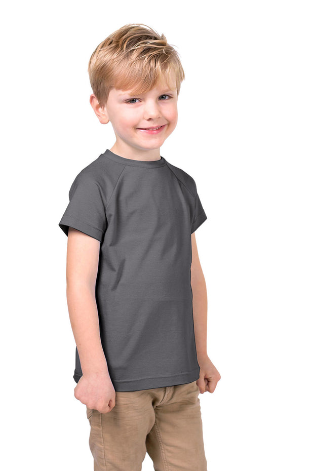 Bamboo Jersey fabric Unicolour Dark Grey