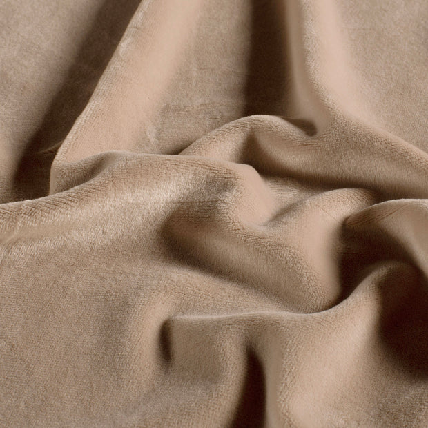 Supersoft Velvet tela Unicolor Camel