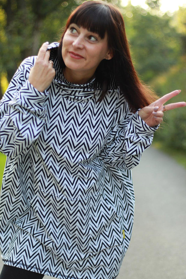 French Terry tissu Abstrait 