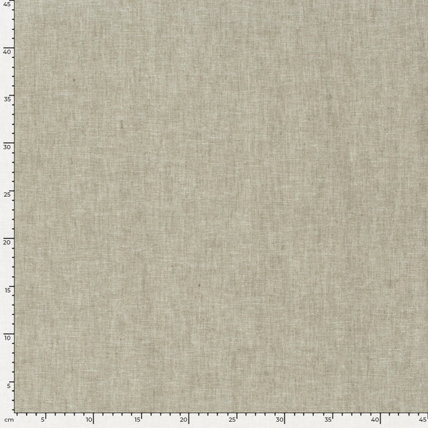 Chambré tela Melange Verde caqui