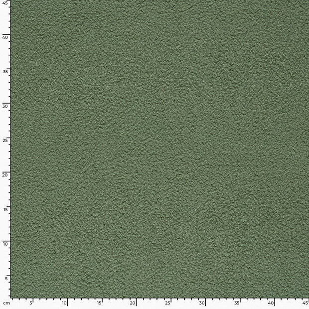 Teddy tissu Unicolore Menthe