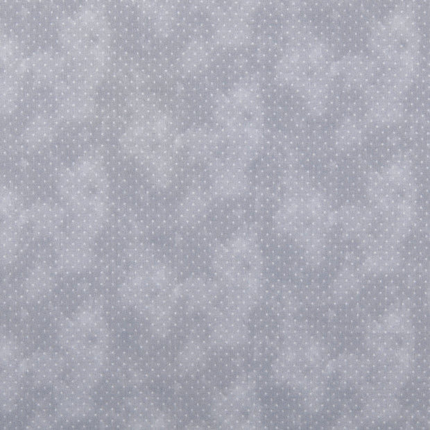 Cotton Poplin fabric Geometric pattern Light Grey