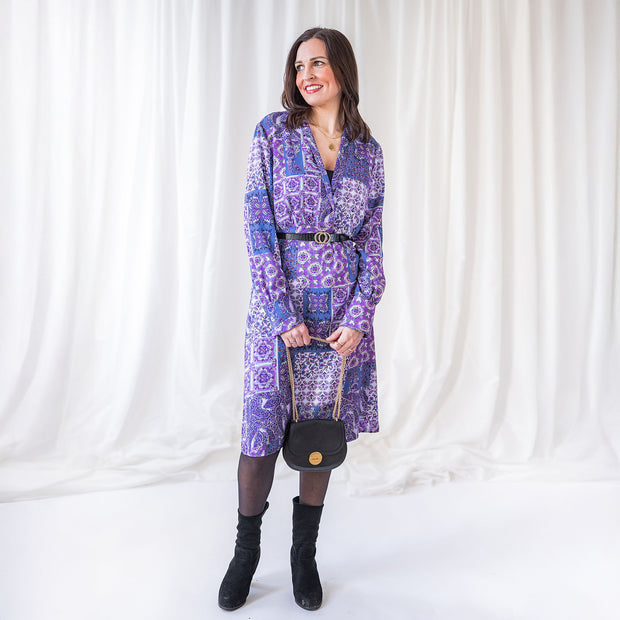 Viscose Twill fabric Patchwork digital printed 