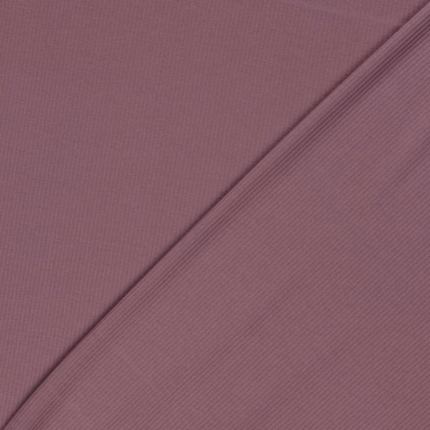Rib Jersey tissu Unicolore 