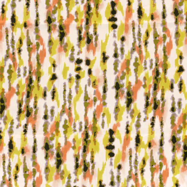 Satin Duchesse fabric Yellow slightly shiny 