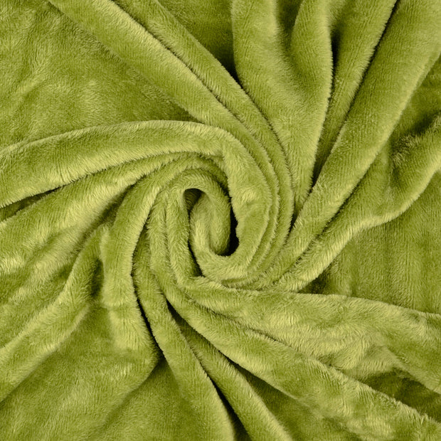 Alphen Fleece tela Verde oliva 