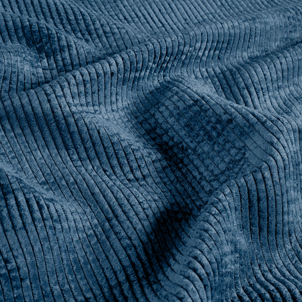 Corduroy 4.5w fabric Unicolour Steel Blue