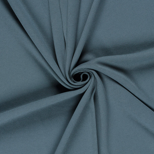 Heavy Knit tissu Bleu acier 