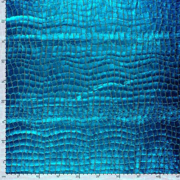 Lamé tela Cocodrilos Agua