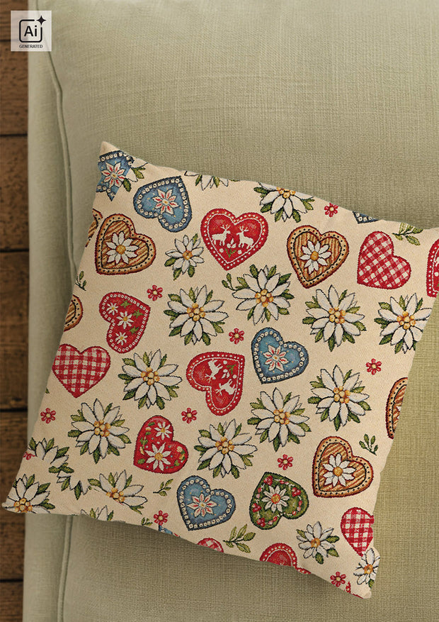 Gobelin stof Bergen Beige