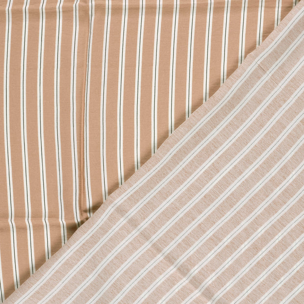 Viscose Nylon Crepe tissu rayures imprimé 