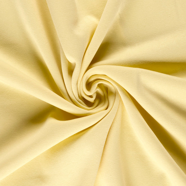 Jogging fabric Yellow brushed 