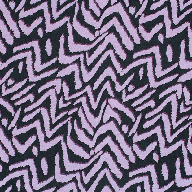 Viscose Nylon Ottoman fabrik Lavendel 