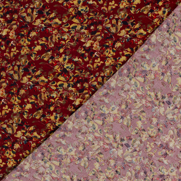 Viscosa Poplin tela Abstracto estampado 