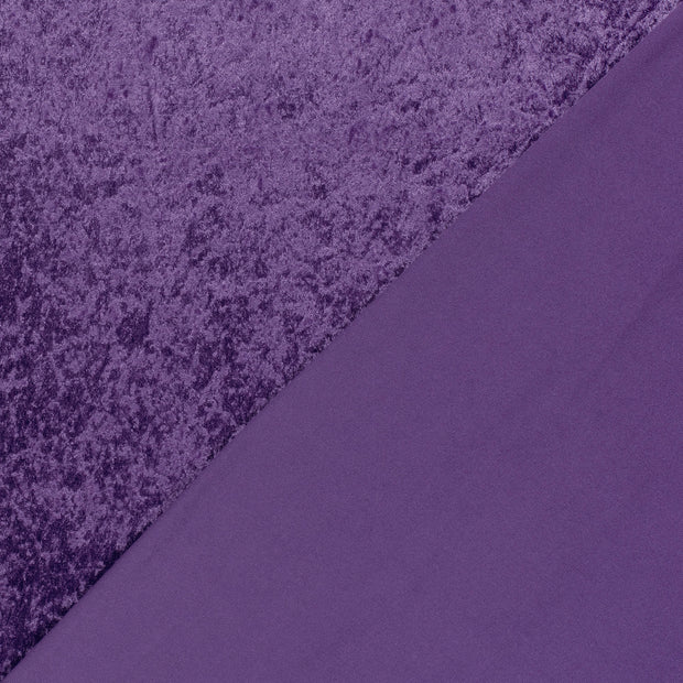 Velours fabric Unicolour crushed 
