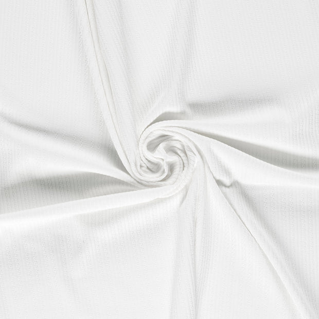 Pinpoint fabric Off White 