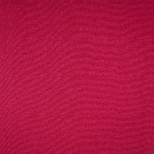 Heavy Knit fabrik Uni Rosa