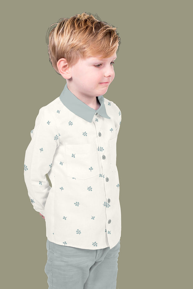 Cotton Poplin fabric Off White matte 