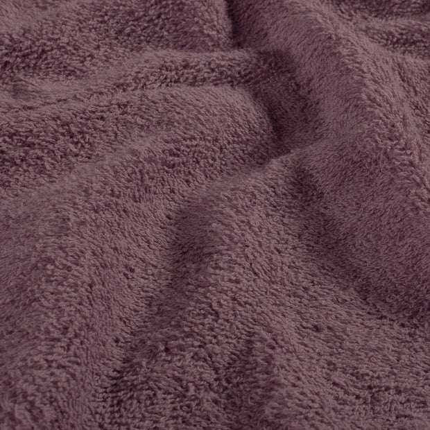 Frotté tissu Unicolore Mauve