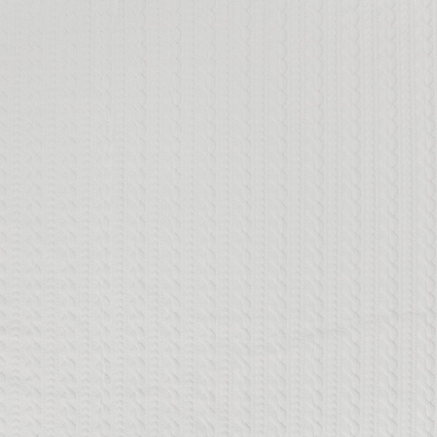 Heavy Knit tela Blanco roto mate 