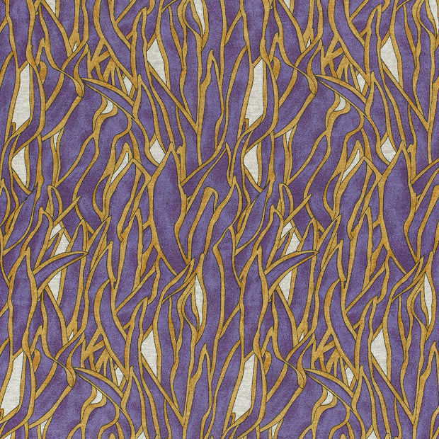 Poly Viscose Jersey fabric Purple matte 
