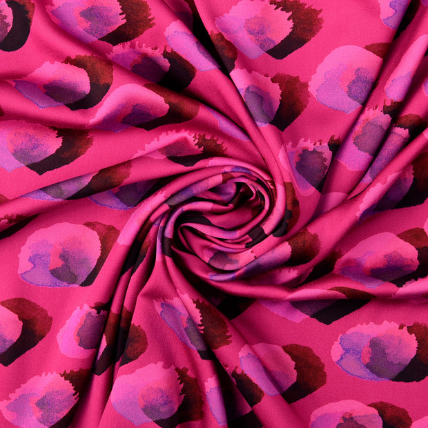 Viscose Satin fabric Pink 