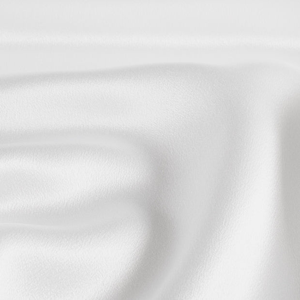 Satin Velvet stof Effen Wit