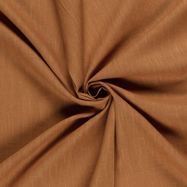 Lino tela Camel 