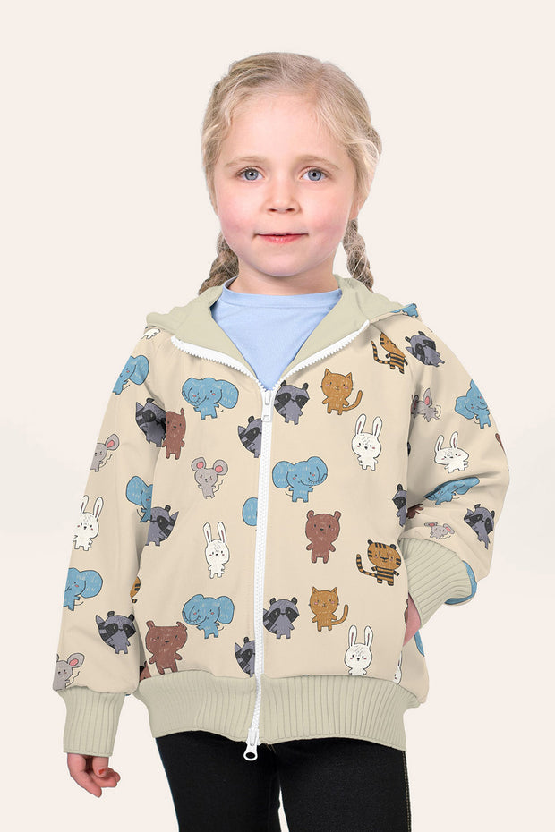 Softshell fabrik Beige weich 