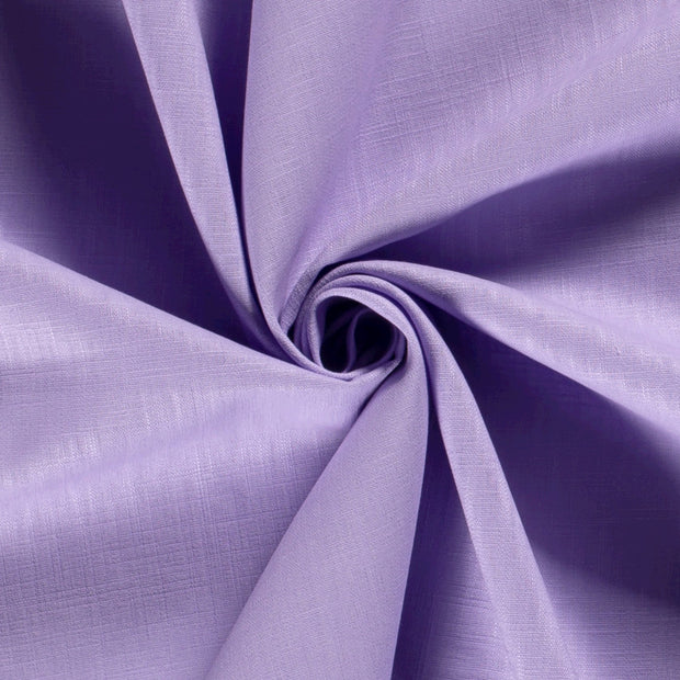 Linen fabric Unicolour Lila