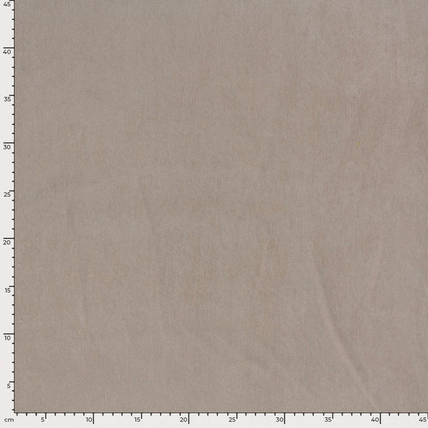 Babycord Stretch 21w fabric Unicolour Beige