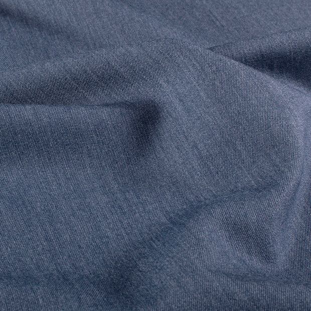 Gabardine fabrik Uni Babyblau