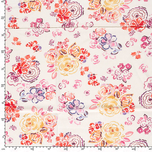  fabric Flowers 