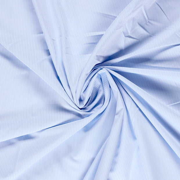 Geweben Polyester fabrik Babyblau garngefärbt 