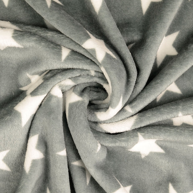 Alphen Fleece fabric Grey 